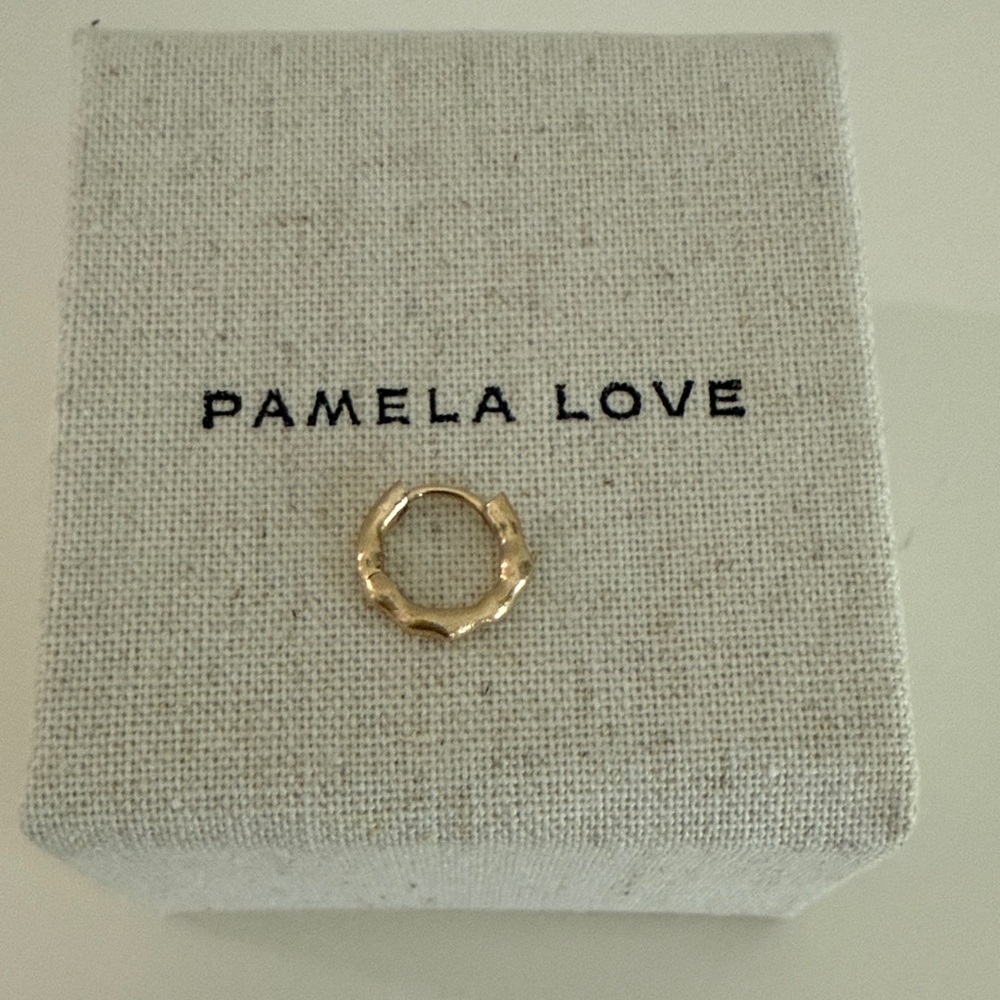 Pamela Love Gold-Toned Hoop Earring